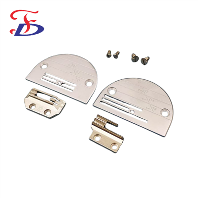 ফ্ল্যাট লক সুই প্লেট এবং ফিড কুকুর